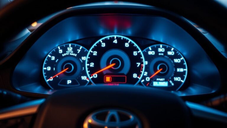 camry charging system alert