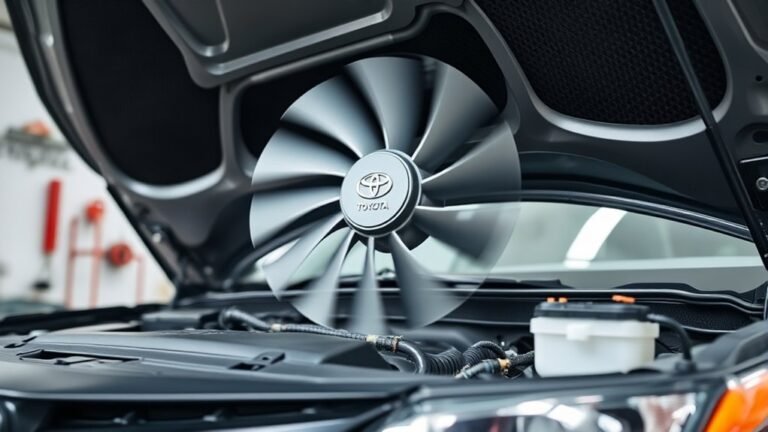 camry fan runs continuously