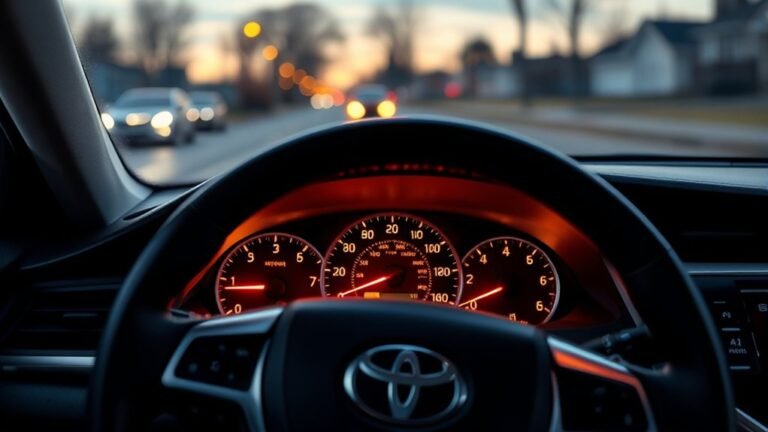 camry hybrid warning light solutions