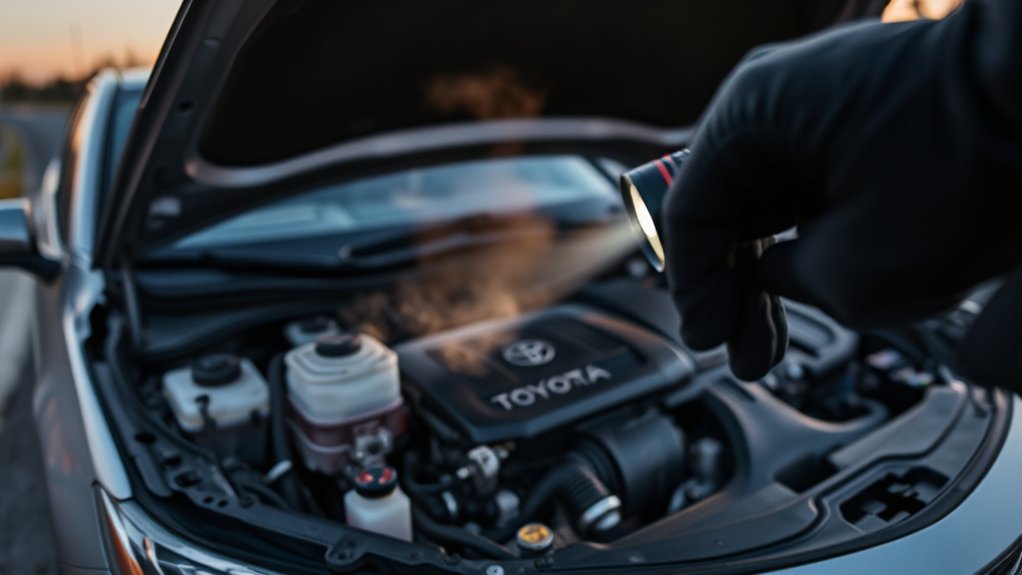 camry idle overheating issues