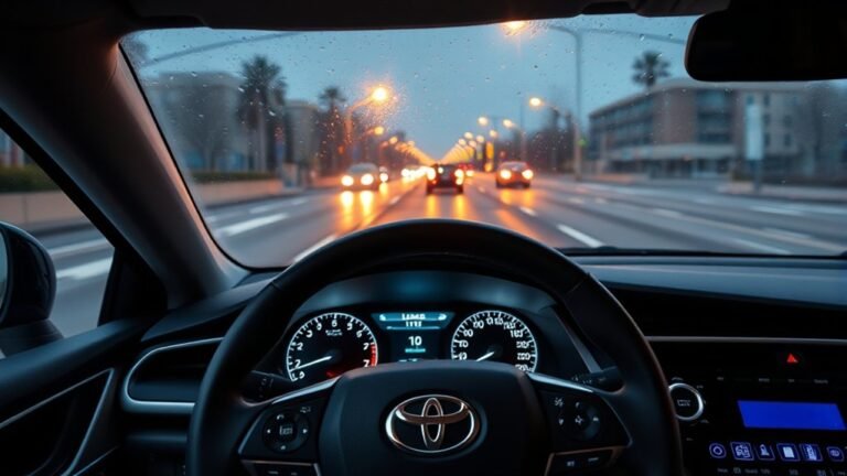 camry lane assist issues