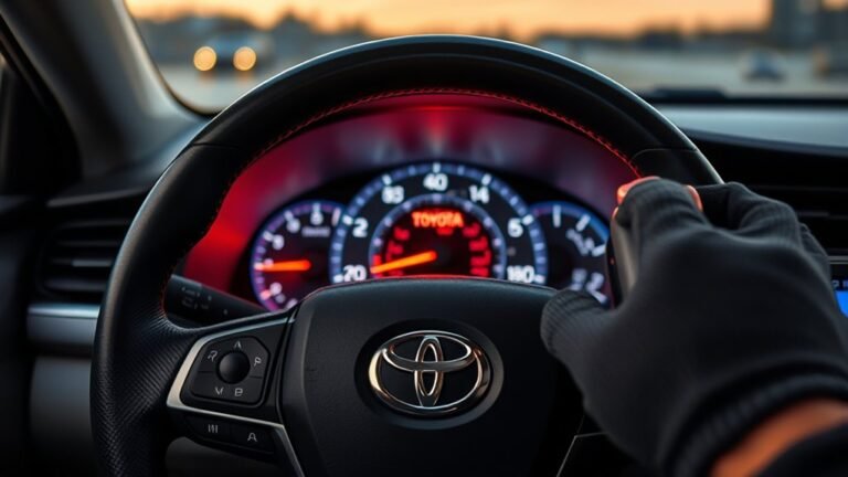 camry maintenance message issues