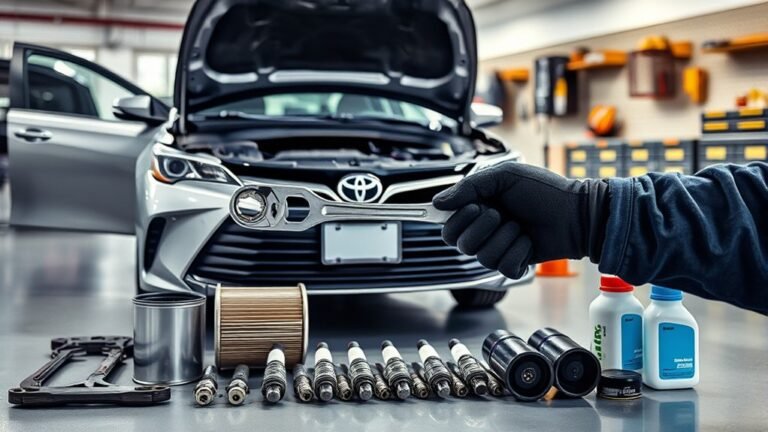 camry maintenance schedule overview