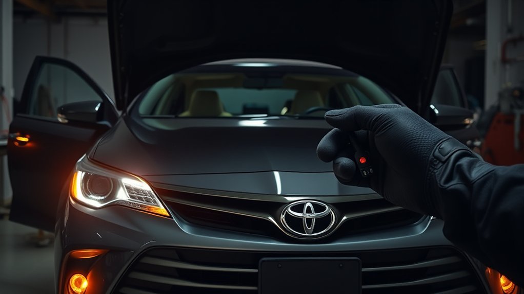 camry turn signal issues