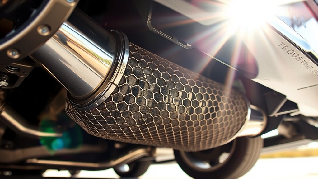 Toyota Camry catalytic converter and exhaust-system maintenance inspection