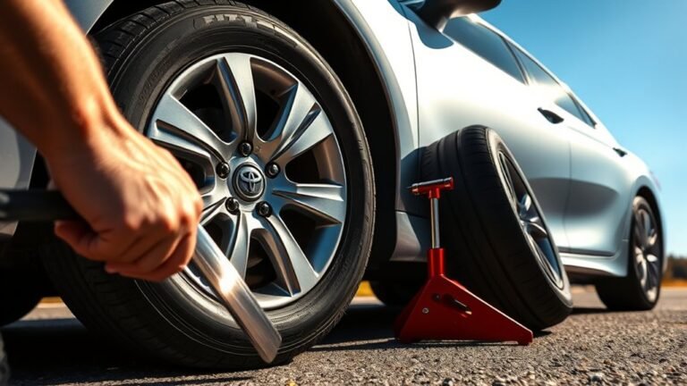 change flat tire guide