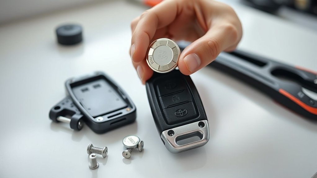 change key fob battery regularly