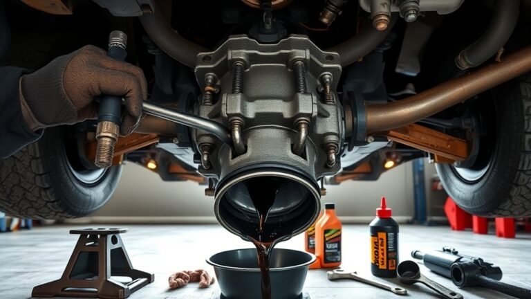 change tacoma s rear differential
