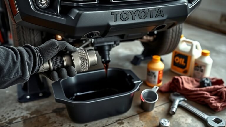 change toyota tacoma oil