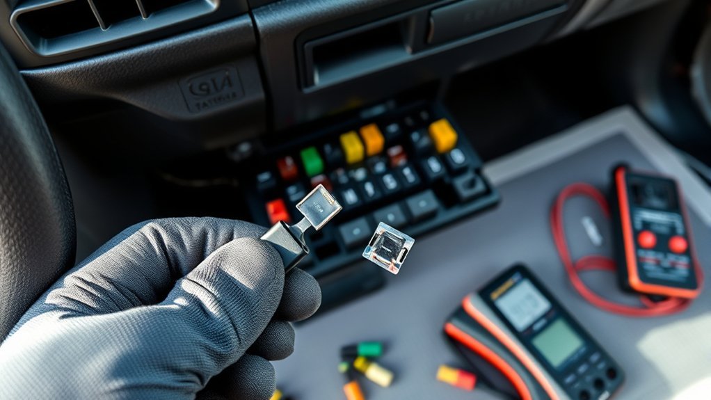 check and replace fuses safely