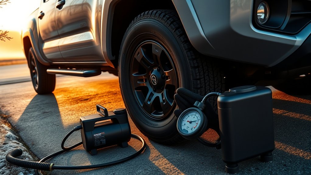 check tire pressure regularly