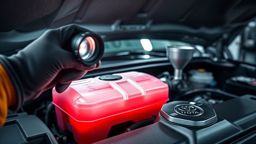 check toyota tundra coolant