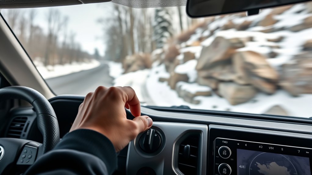 Toyota Tacoma 2HI 4HI and 4LO drive mode selection guide