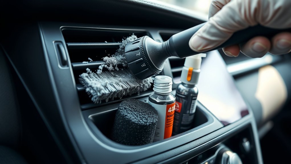 clean toyota camry air vents