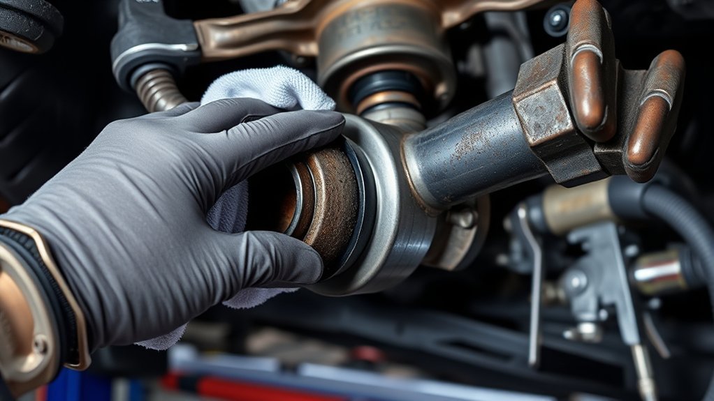clean zerk fittings thoroughly