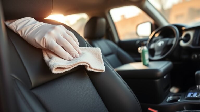 cleaning toyota tacoma leather