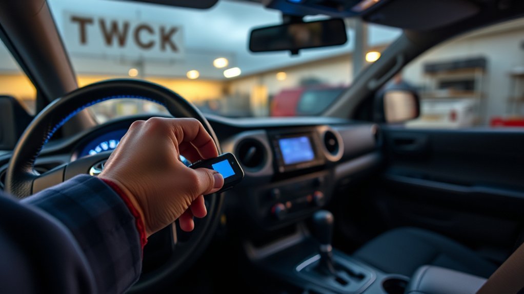 clear tacoma check engine