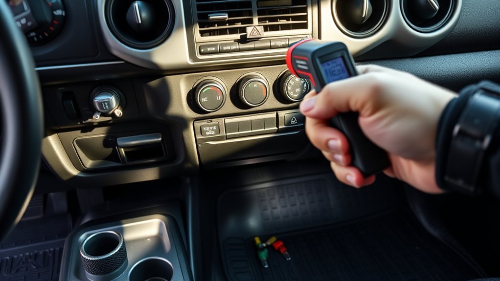Toyota Tacoma heater troubleshooting for coolant flow, blower airflow, and temperature control