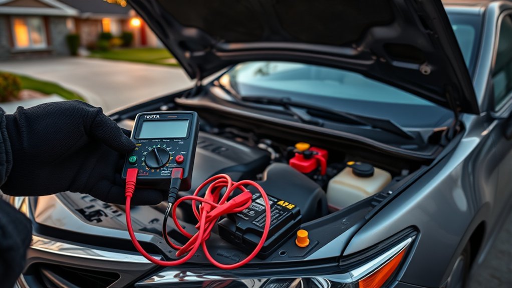 Toyota Camry intermittent starting problem causes