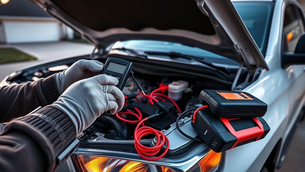 confirm battery issues first