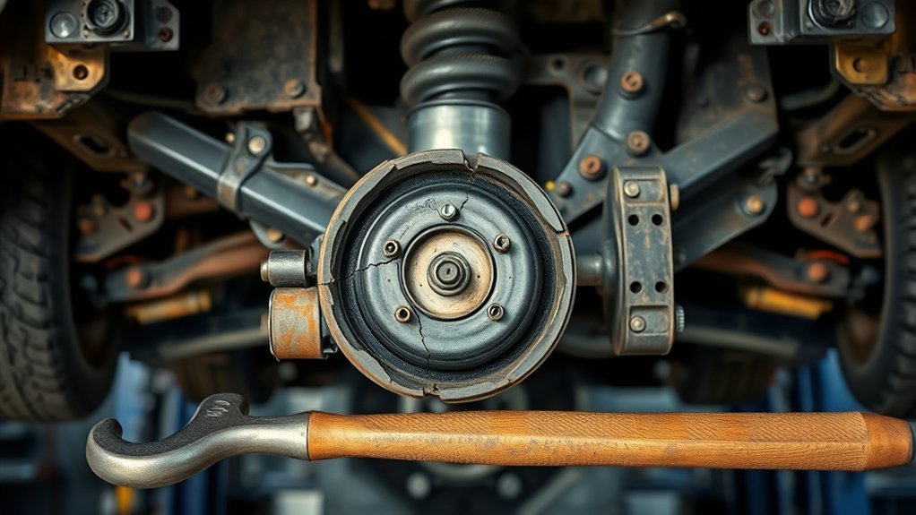 control arm bushing wear