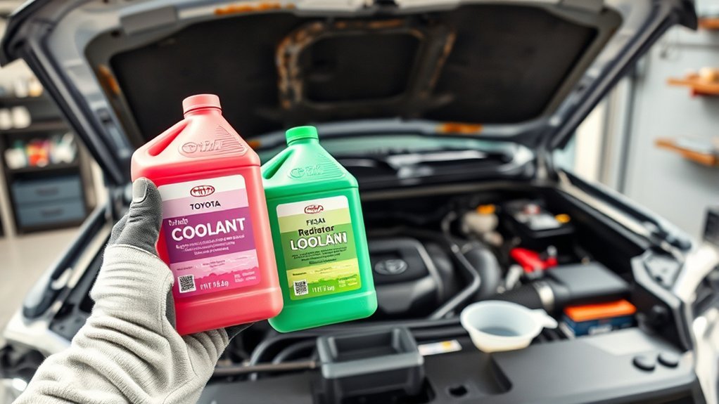 coolant flush indicator signs