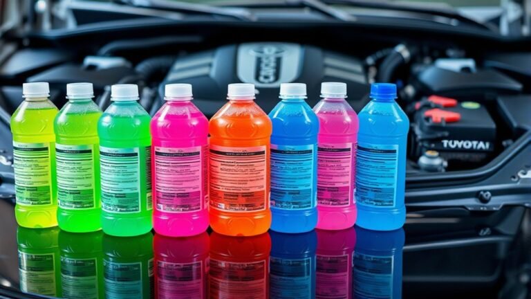 coolant types for camry