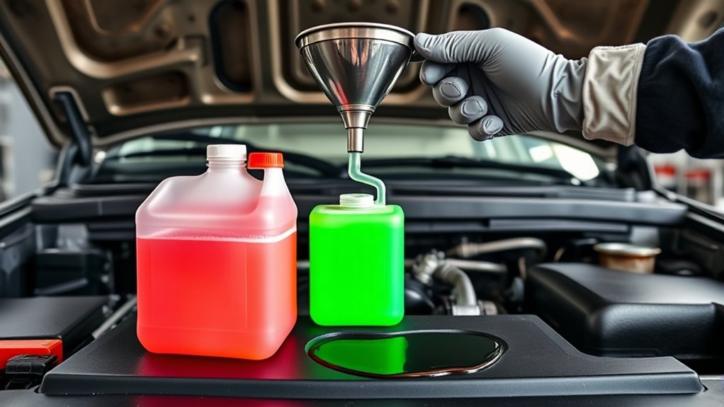 correct coolant prevents damage