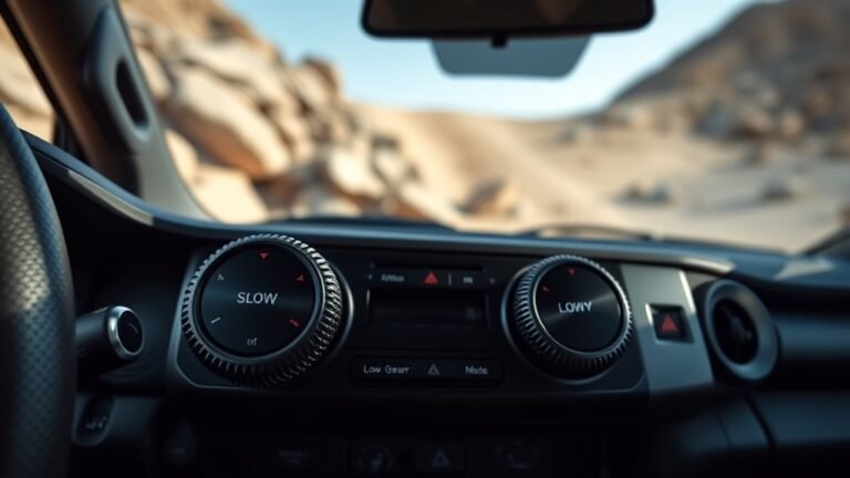 crawl control versus low range
