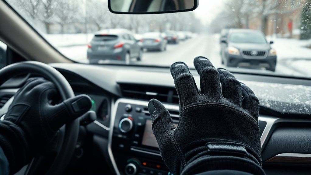 defrost settings for winter