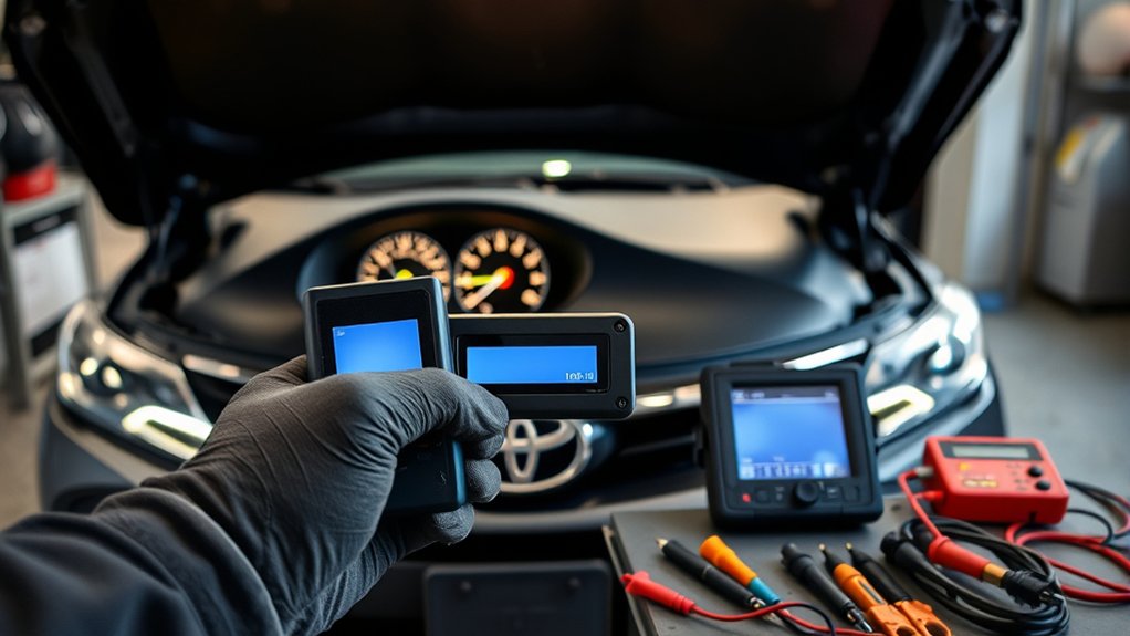 diagnosing 2002 Toyota Camry limp mode with an OBD-II scanner