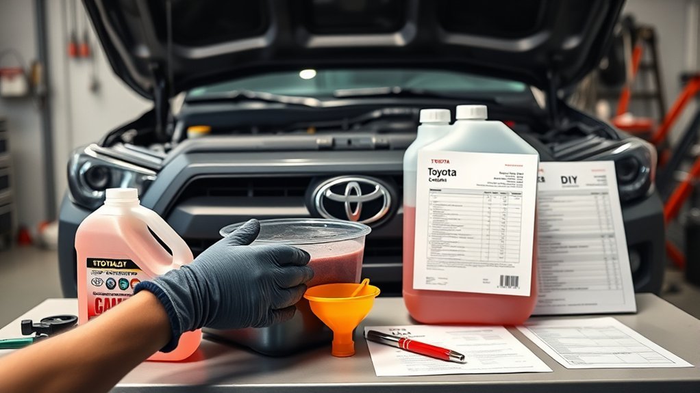 diy vs professional coolant changes