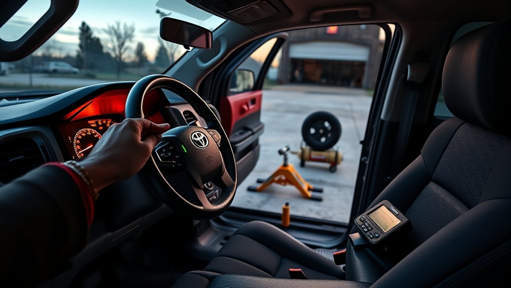 DIY pressure checks versus professional Toyota Tundra TPMS diagnosis