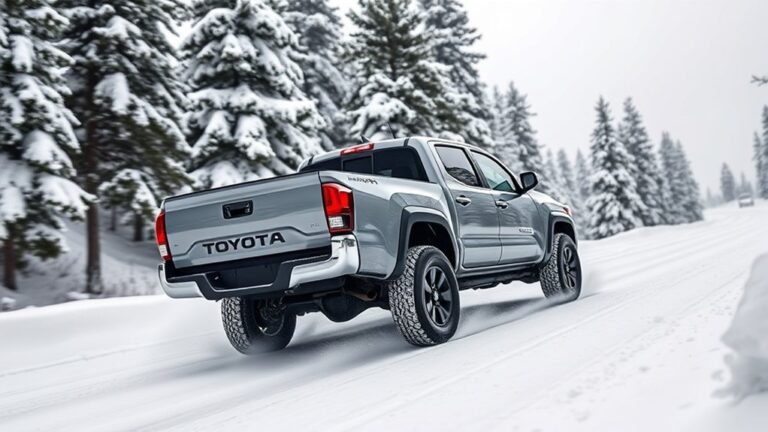 drive tacoma safely snow