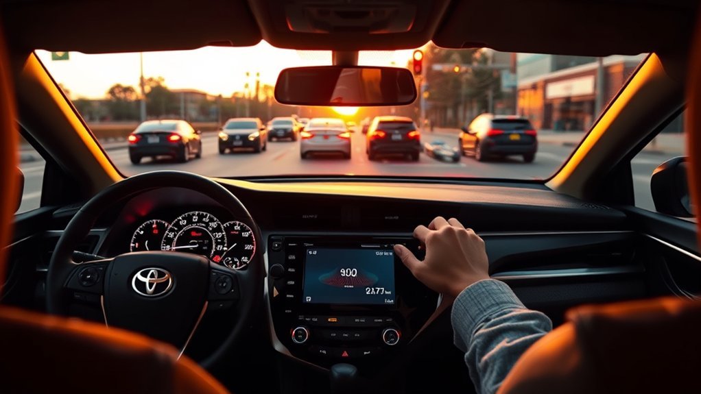 Toyota Camry Eco Mode supporting smooth fuel-efficient driving