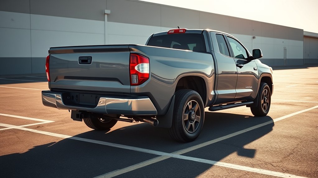 Toyota Tundra Straight Path Assist helping keep a trailer aligned while backing