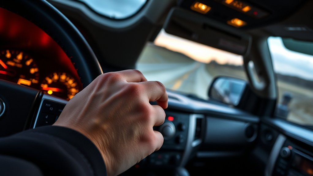 Toyota Tundra 4LO engagement for low-speed traction
