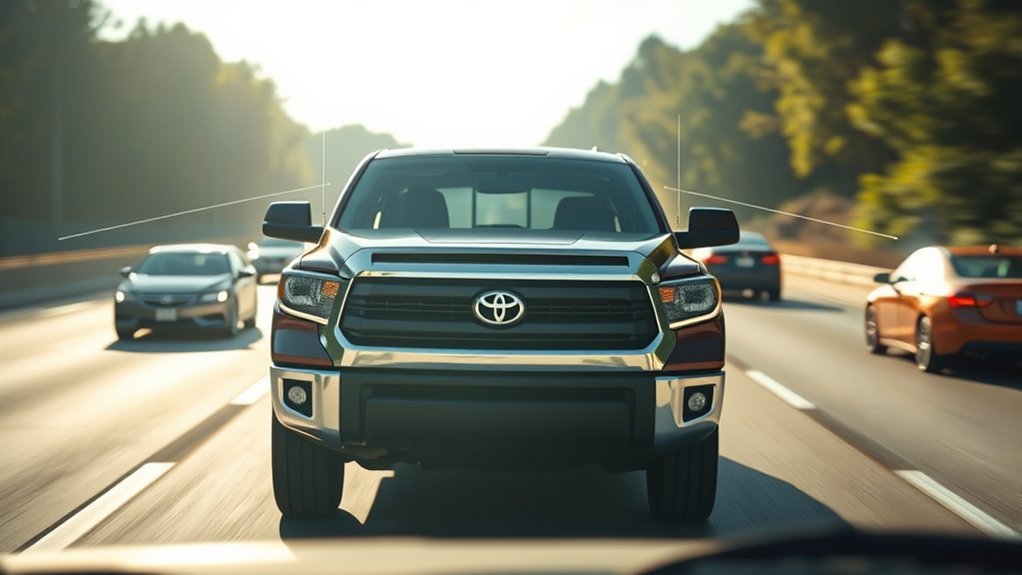 Toyota Tundra Full-Speed Range Dynamic Radar Cruise Control following-distance settings