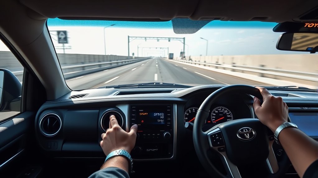 Toyota Tacoma Sport mode throttle response