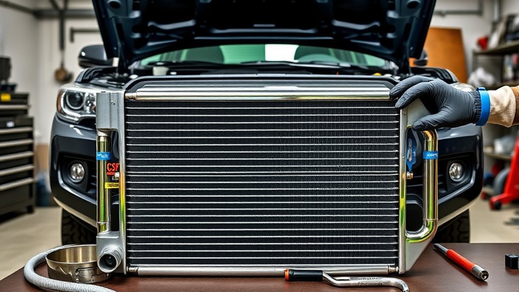 ensure proper radiator installation