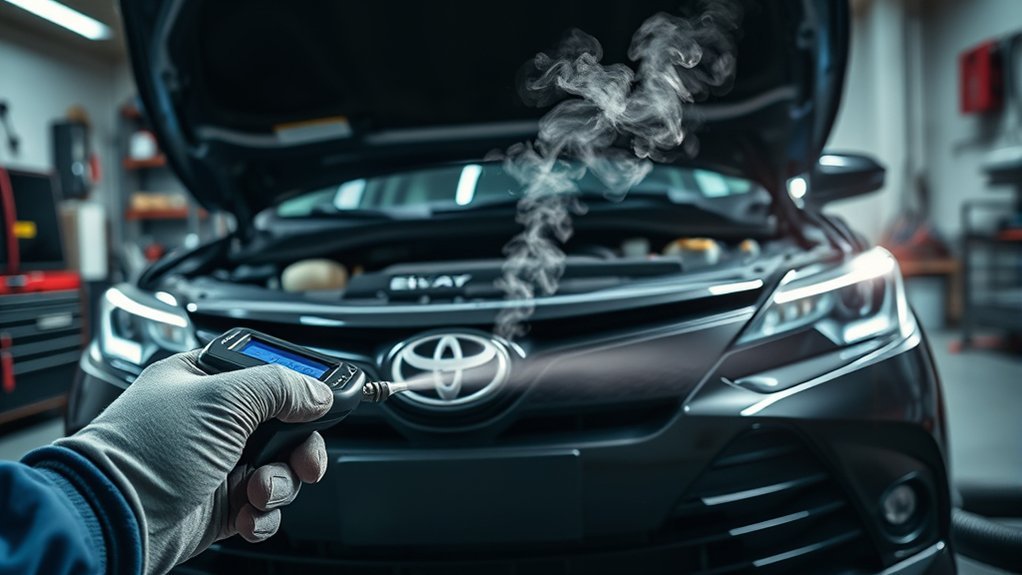Toyota Camry EVAP monitor readiness diagnosis