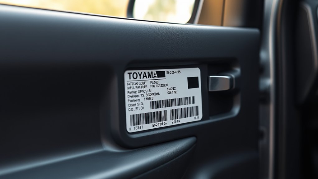 find toyota tacoma paint code