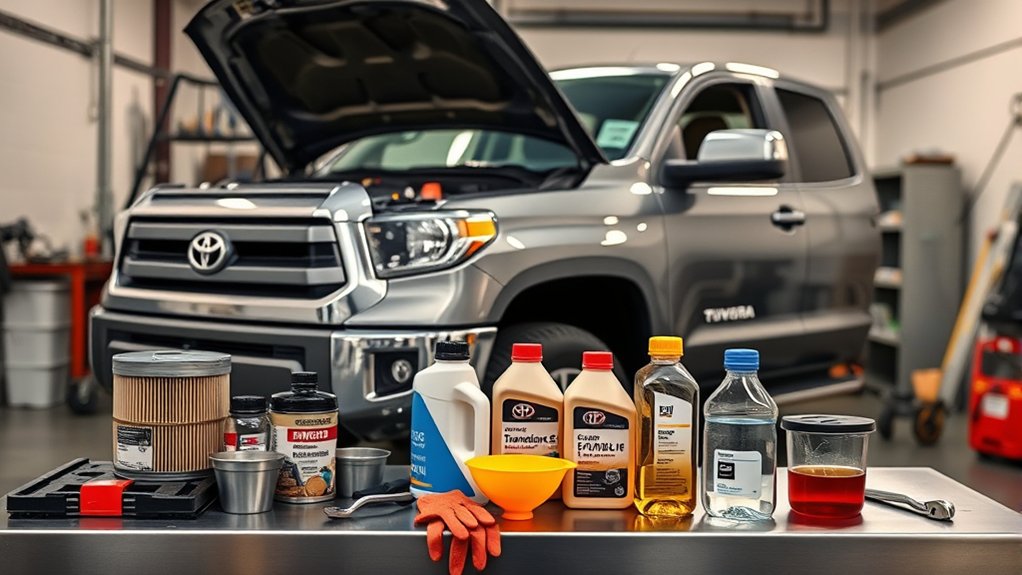fluid maintenance for tundras