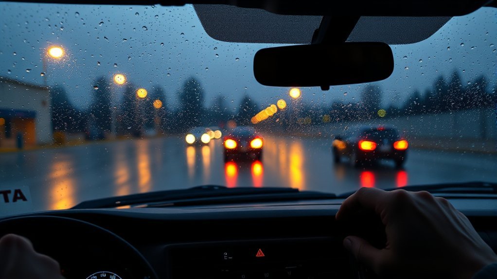 Fogged interior windows in a Toyota Tacoma