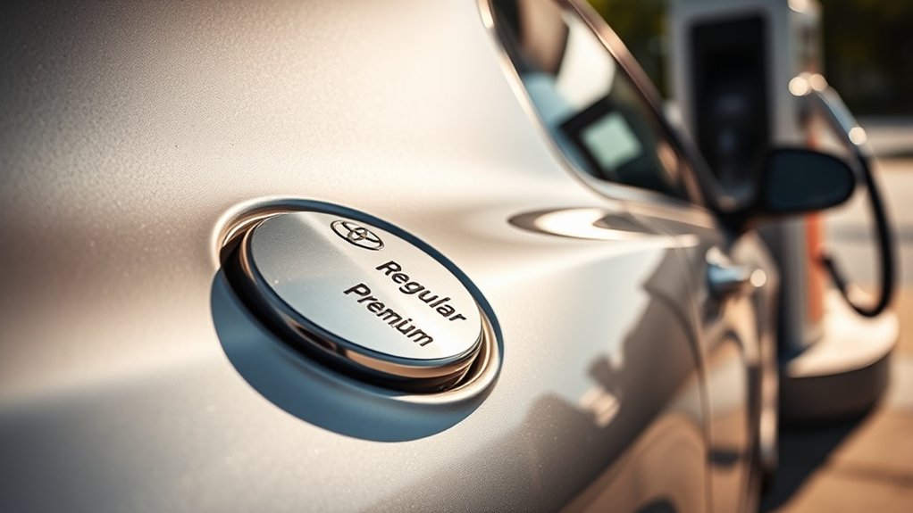 Choosing the manufacturer-recommended gasoline for Toyota Camry performance and operating cost