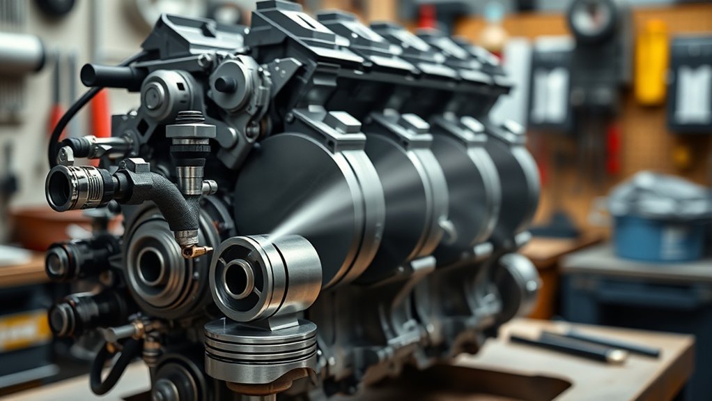 comparison of direct injection and port fuel injection locations