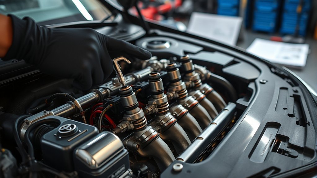 Common Toyota Camry fuel injector failure symptoms and warning signs