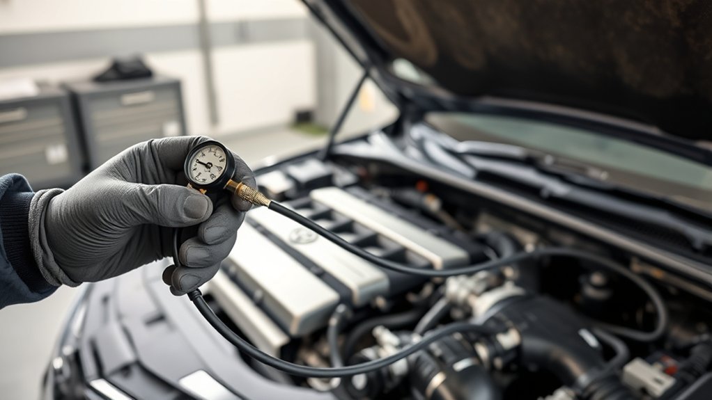 Toyota Camry fuel-system inspection for an engine misfire