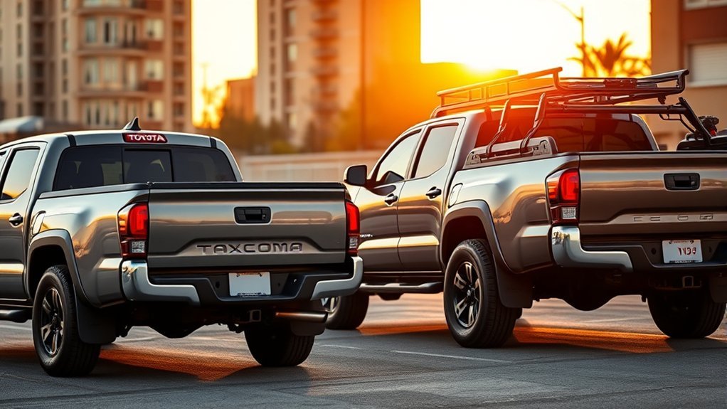 Toyota Tacoma bed functionality compared with exterior proportions