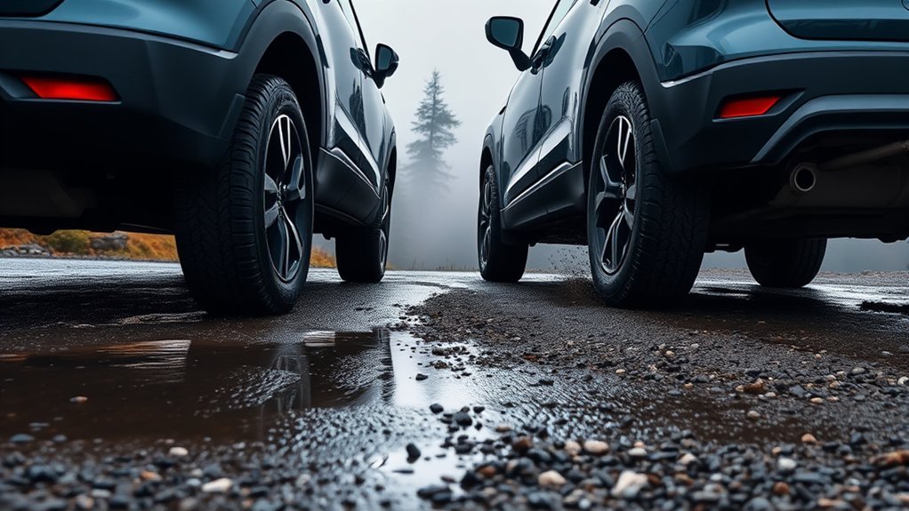 Comparison of front-wheel drive and all-wheel drive traction, efficiency, and cost